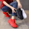 7CM Designer Sneakers Women Platform Casual Shoes Sneakers Platform Basket Femme red Casual Shoes
