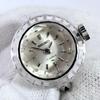 Used [In operation] Seiko Ring Watch Manual Winding Watch Ring Cut Glass Ladies
