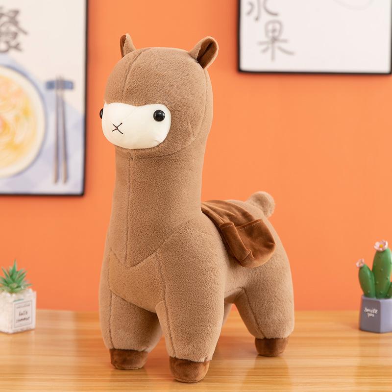 Cute Cargo Alpaca Doll Sleeping Plush Toy Children's Birthday Gift Creative Alpaca Doll Gift Female
