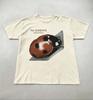 The Sundays Summer Time Vintage Cotton Tshirt Funny Pattern Print Tee Unisexs Unisexs Ins Style Y2k Streetwear 2026 New Tee Tops