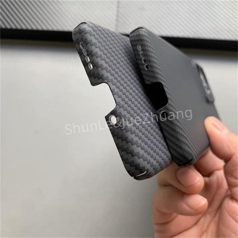 Case For Realme 15 Pro Case Matte Hard Carbon Fiber Texture Pattern Ultra Thin Phone Cover For Realme 15Pro 5G Shell Bumper