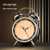 2025 Mechanical Alarm Clock for Students & Seniors - Compact, Rechargeable Wake-Up Call