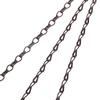 1Pc 40/50Cm Imitation Rattan Hanging Basket Flower Pot Chain With 3 Hooks Chains Plants Plant Grow Basin Home Garden Decor