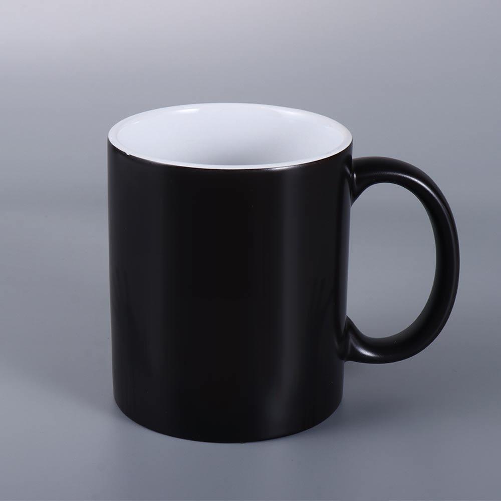 Heat Sensitive Halloween Decoration Color Changing Tea Cup Milk Bottle Coffee Mug Drinkware