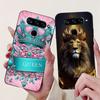 Funda For LG V40 ThinQ Case Cover Silicone Luxury Fashion Cute Cat Cool Shockproof Bumper Casing For LG V405 LM-V405 LM-V409N