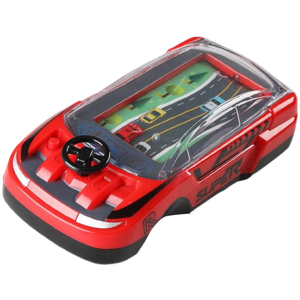

Ручная игровая приставка гоночный автомобиль, режим для двух игроков, приключение гонок на автомобилях, игрушка для вождения, настольная игра, взаимодействие родитель-ребенок для детей красный