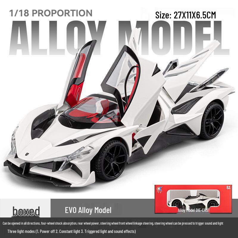 Authentic 1:18 Land Rover Range Rover Alloy Car Model - Fashionable Blind Box Ornaments