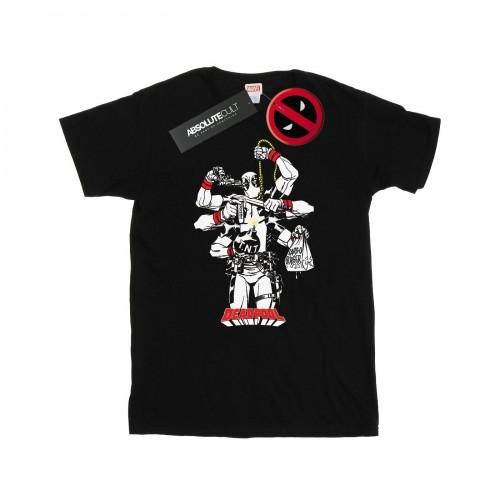 Marvel Mens Deadpool Multitasking T-Shirt