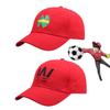 2 ks Anime Captain Tsubasa Týmová čepice Wakabayashi Genzo Cosplay Unisex Vyšívaná Baseballová čepice Sluneční klobouk Venkovní