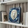 Rhinestone Art Set DIY Faux Pearl Painting Kit, 12 Constellation for Handmade Fake Adults Beginners, Wooden Frame Wall Decoration Crafts