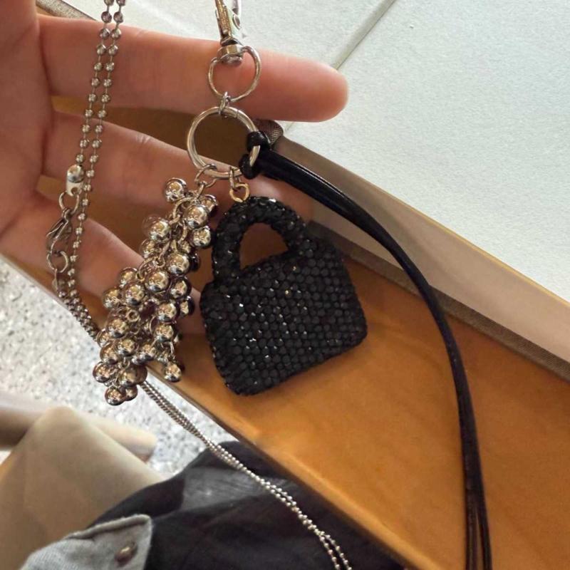 Handbag Pendant Necklace For Women Stylish Layering Jewelry Lightweight Design Neckchain Unique Everyday Accessory