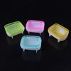 Pet Hamster Bathroom Bath Sand Room Sauna Toilet Cage Sand Baths Clear Plastic
