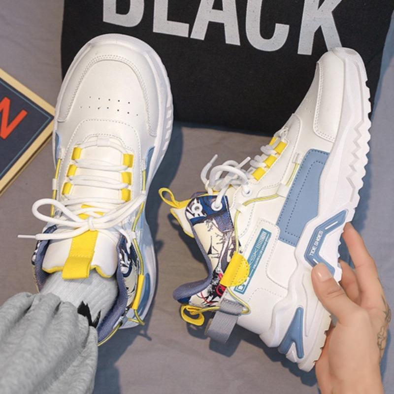 Fashion Shoes for Men's Fashion Casual Sports Men's Shoes High Quality Soft Sole Non Slip Comfort High-top Run Shoes Zapatillas Hombre