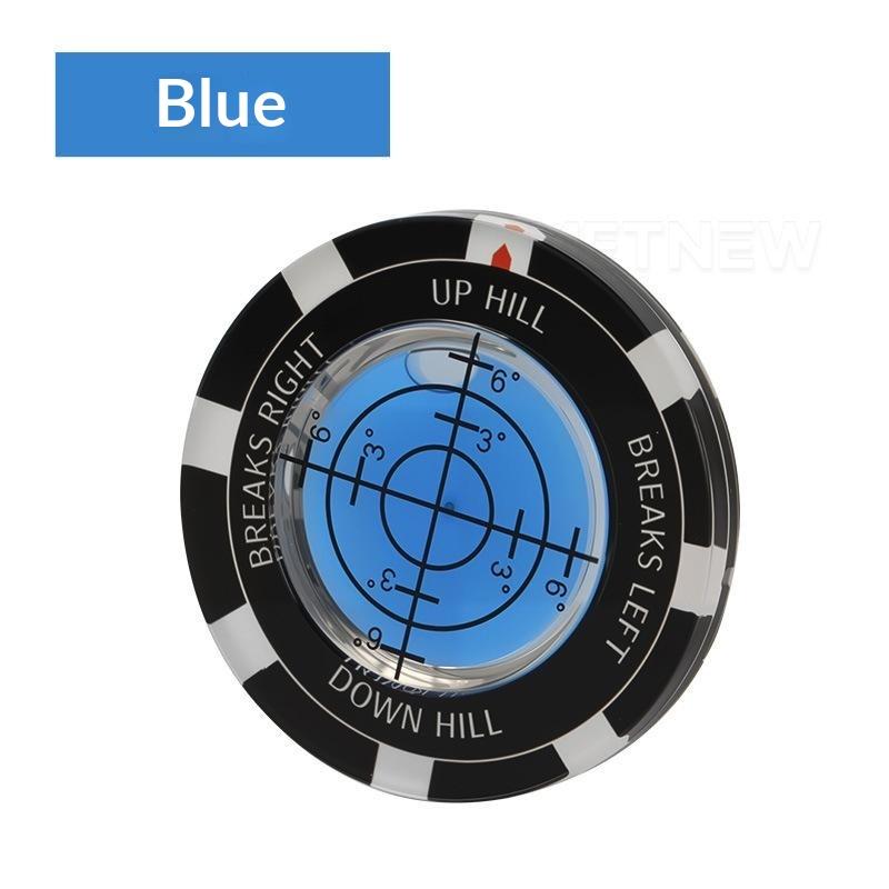 Golf Putt Ball Marker High Precision Round Green Reader Golfing Putting Aid Slope Reader