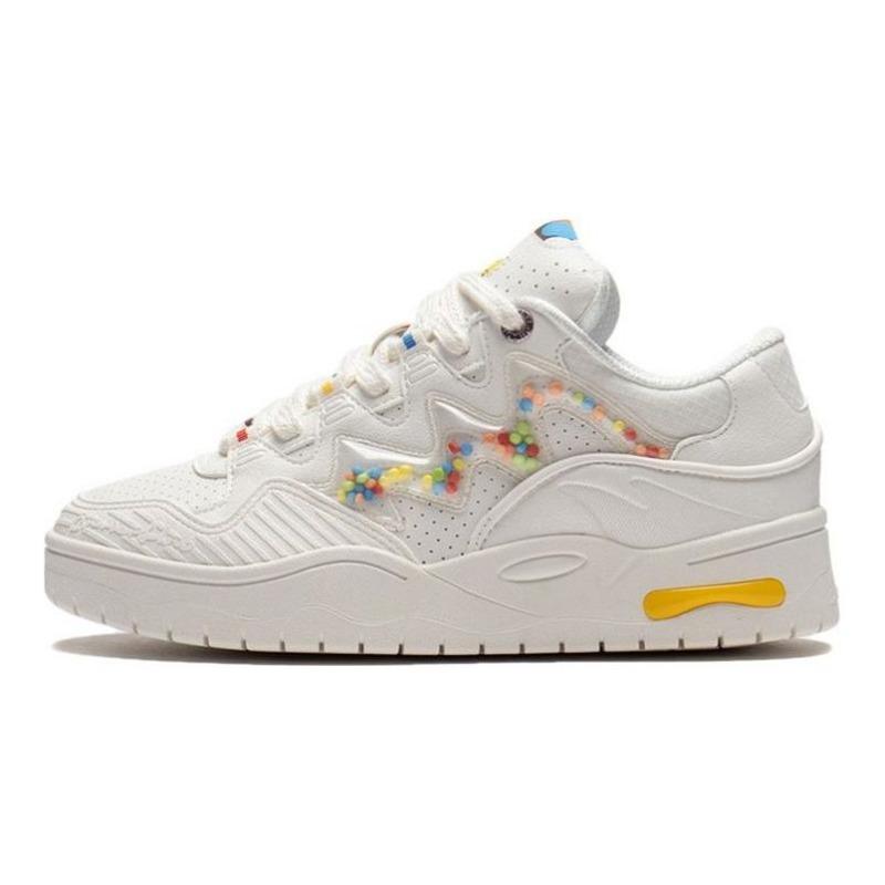 Li-Ning CF Shu Theone Women s Low Top Sports Casual Shoes Cloud White AGCS140-2 36