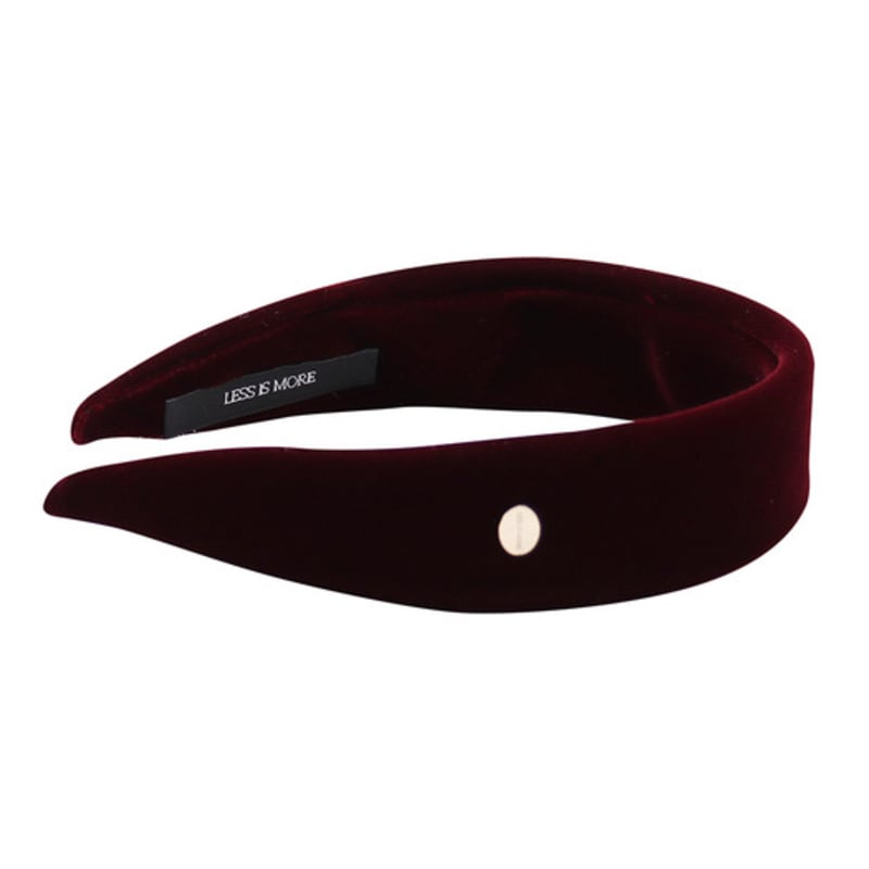 Less is more Wide Velvet Hair Band_3 COLORS