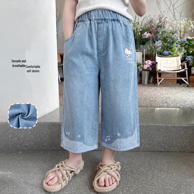 Hello Kitty Girls  2026 Summer Jeans 110