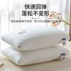Ergonomic Cervical Support Pillow Set Men Single Bed Home Dorm Student Sleep Aid With Hollow Fiber Fill