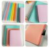5/10Pcs Loose Leaf Binder Rings Binding Spines 30-Hole Plastic Comb Binding Spines for Teacher Student Business Notebook File