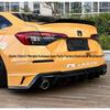 2022-2024 Civic 11th Gen Large Black Rear Spoiler