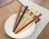 Fujiboeki Octagonal Set of 5 Made of Natural Lucky Charm Item 15418 Chopsticks, 22.5cm, Pairs, Wood, Chopsticks, No.