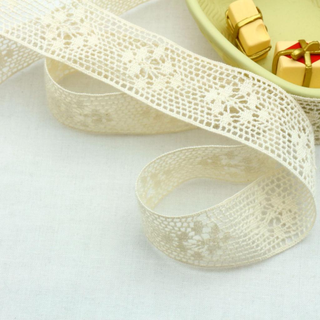 Cotton Lace Tablecloth Handmade Hanfu Decorative Accessories Lace Exquisite Hollow Lace Accessories