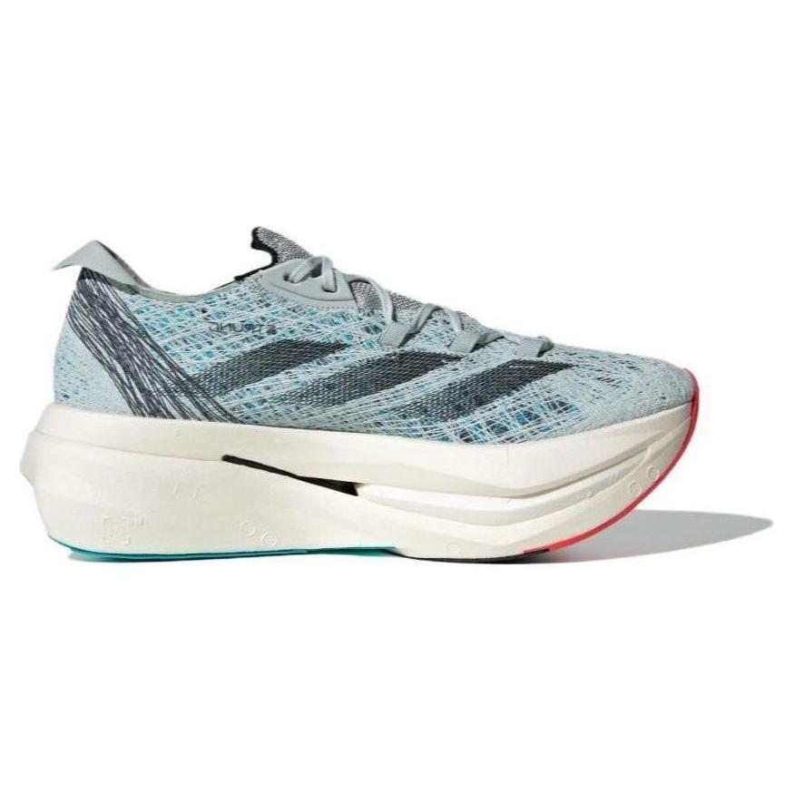 adidas Adizero Prime 2.0 Strung 'Wonder Silver' (Unisex) Wonder Silver / Core Black / Bright Red Running Shoes ID6911