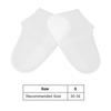 Silicone Rain Shoe Covers Waterproof Snow Shoe Protectors Non Slip Foldable Shoes Boots Overshoes White
