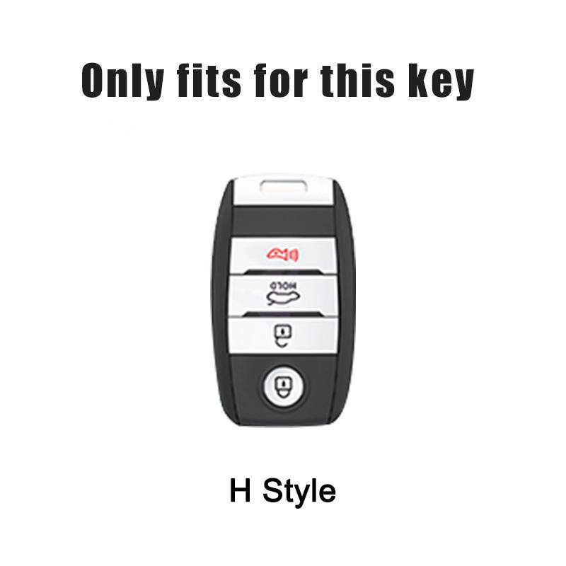 For KIA Rio Rio5 Sportage Ceed Cerato K3 KX3 K4 K5 Sorento Optima Picanto Alloy Car Remote Smart Key Case Cover Protector Shell