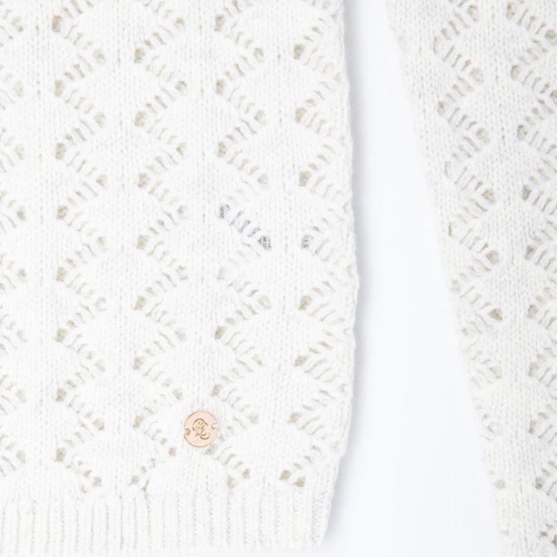 White High-neck Sweater Miley Fine Knit Woman LA PETITE ETOILE