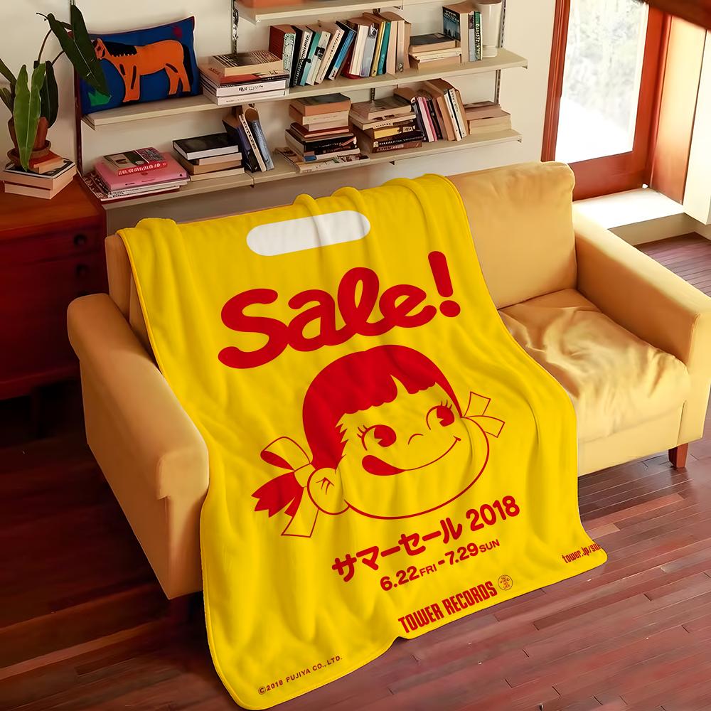 Brand F-Fujiya Throw Flannel Cozy Print Blanket, Portable, Durable  Machine Washable Cute Cool