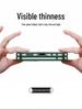 Samsung Z Flip6 Electroplated Transparent Ultra-Thin Anti-Drop Case for Foldable Screen