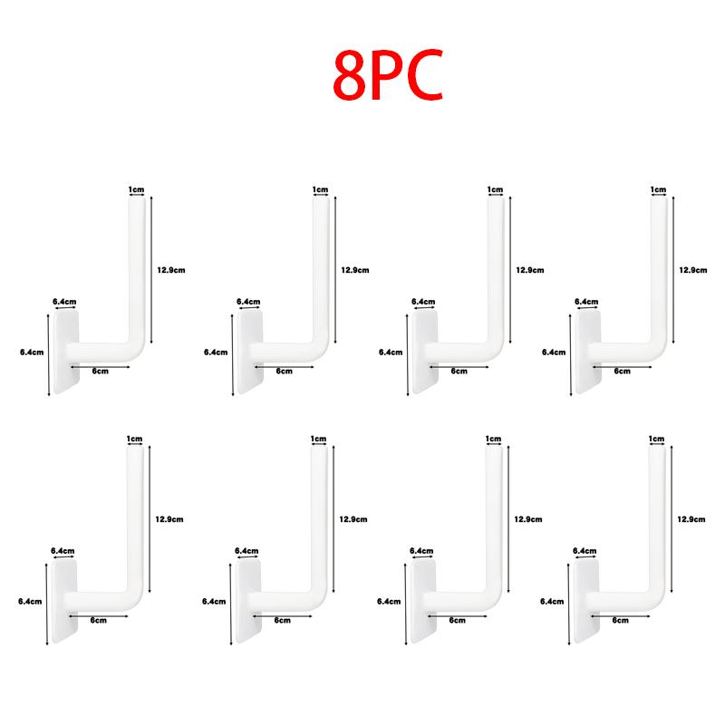 Mini Coat Racks Multipurpose Bedroom Cabinet Clothes Hangers Hook Wall Mounted Hat Bag Shawl Toy Clothing Organizers Hanger Rack