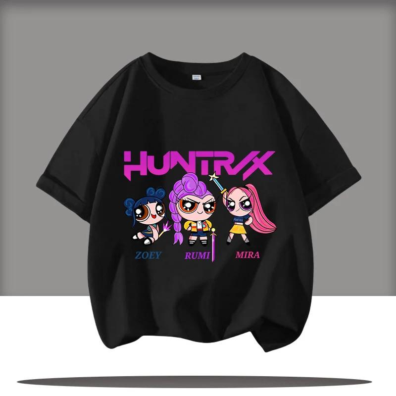 Derpy Tiger Kpop Demon Hunters Shirt for Kids Baby Girl Men Women T Shirt Cute Tiger Cartoon Clothes 2025 Hot Movie Print Soft