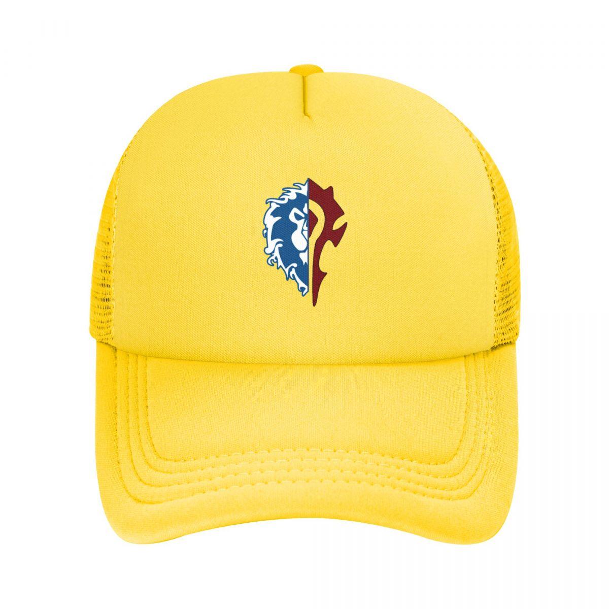 

Бейсбольная кепка с логотипом Warcraft для женщин унисекс, шляпа дальнобойщика Snapback, регулируемая сетчатая кепка унисекс для рыбалки Adjustable