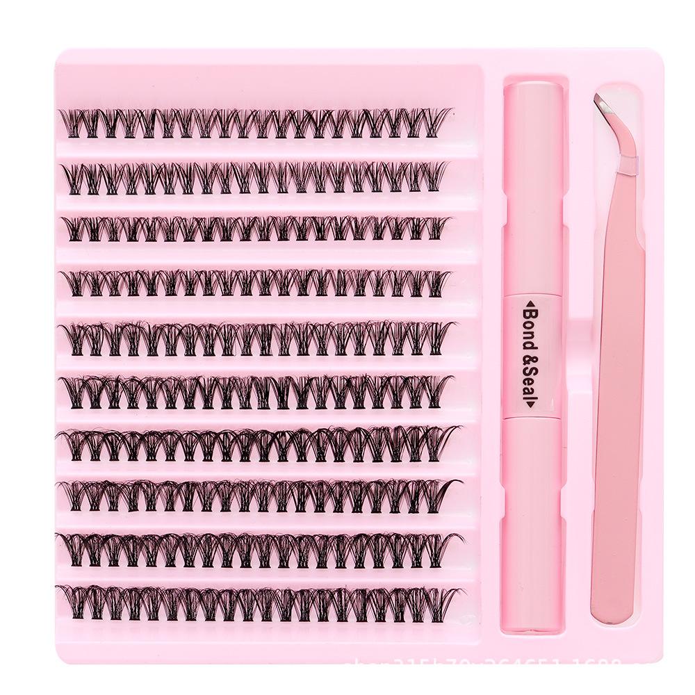 Diy Natural Curl Grafting Thick False Eyelashes Extension