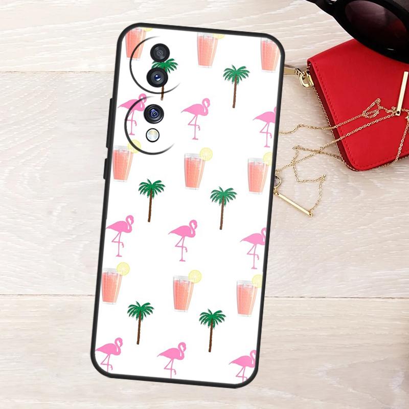 Stars Space Palm Trees Case For Honor Magic 8 5 6 7 Lite 50 70 90 200 400 Pro X8b X8c X9a X9b X9c X9d Win RT Cover