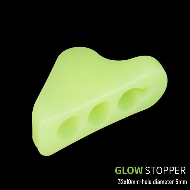 

Large Outdoor Fluorescent Tent Rope Buckle - Safety Warning and Adjustment Accessory