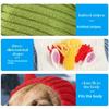 Funny Warm Dog Head Cover Soft Fashion Dog Decorative Hat Cartoon Comfortable Pet Knitted Hat Pet Party