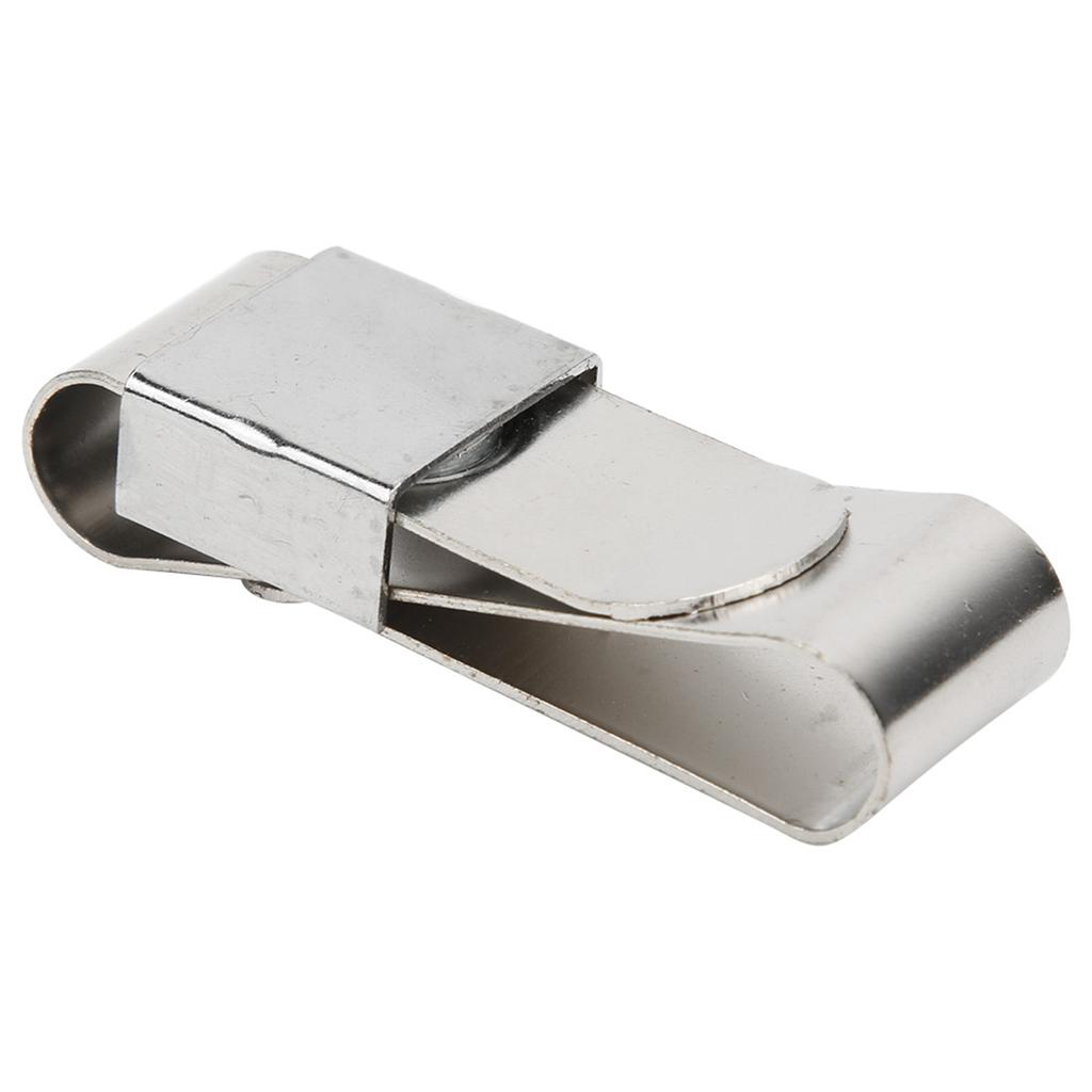 Stainless Steel Strong Magnetic Billiard Ball Pool Chalk Holder Compact Size Portable Professional Snooker Clip Accessory