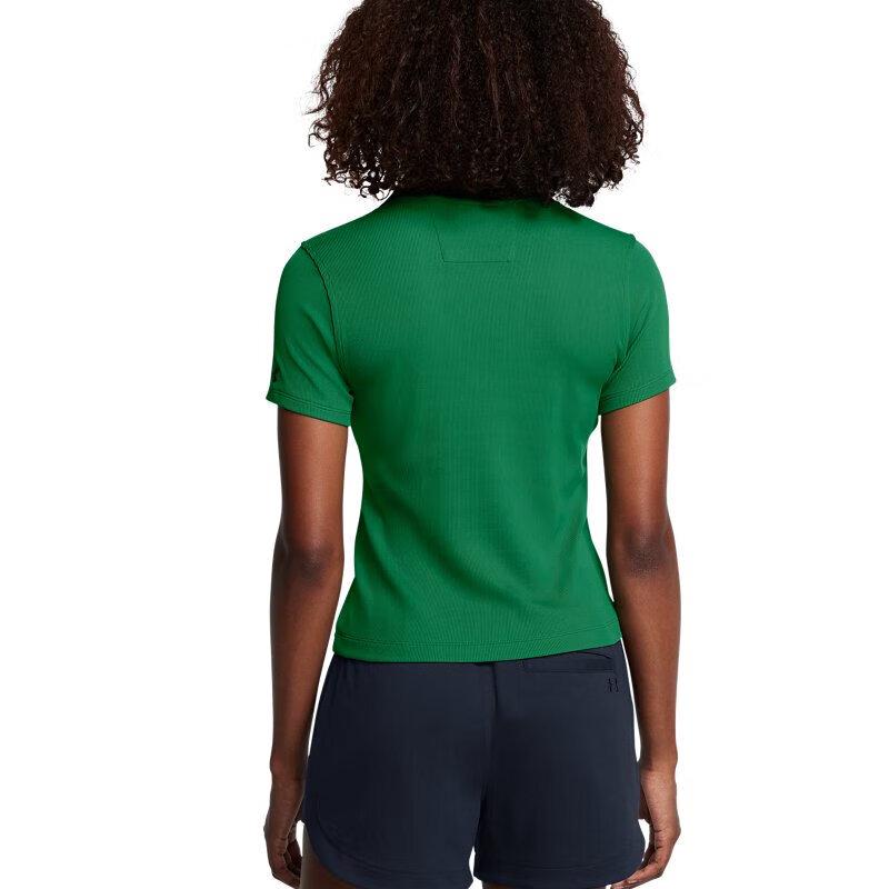 Under Armour Women's Premier Ribbed Golf Polo Shirt