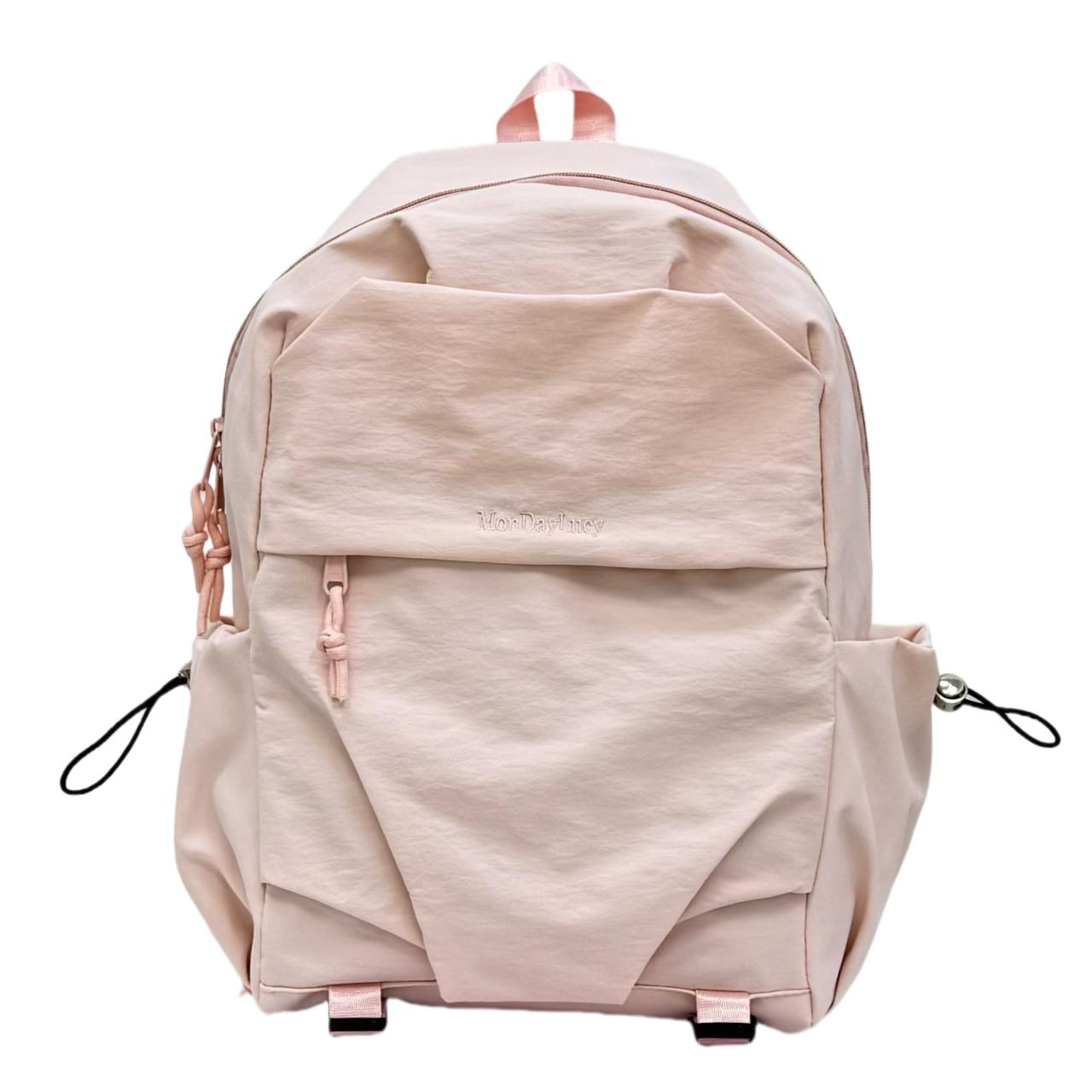 

Подростковый школьный рюкзак Женский рюкзак большой вместимости Компьютерный дорожный рюкзак Small розовый