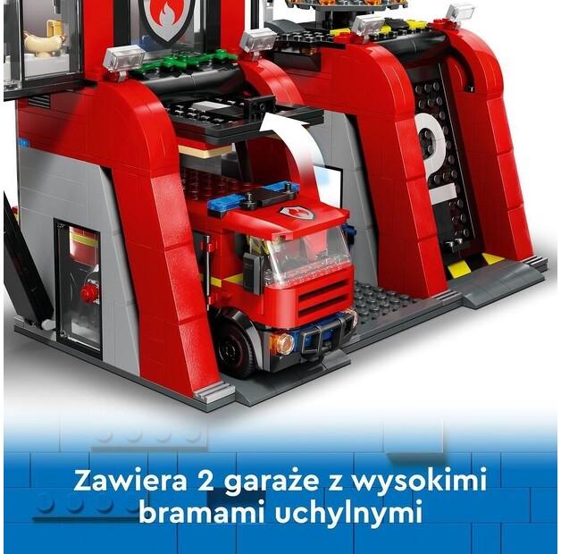 LEGO City 60414 Fire Station with Fire Engine
