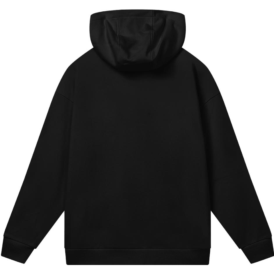 FILA Hooded American Vintage Sweatshirt Loose Fashion Casual Sports Couple Top Men tops Black F51U338298FBK