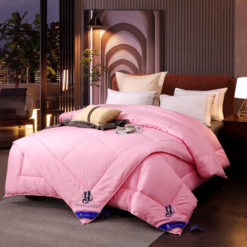 Multi-Size Hotel-Grade All-Season Comforter Set, 4/6 Kg Double-Ply Hollow Fiber Comforter, -30°C To 25°C Temperature Regulation