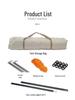 Quick-Open Anti-Storm Camping Tent with Sun Protection