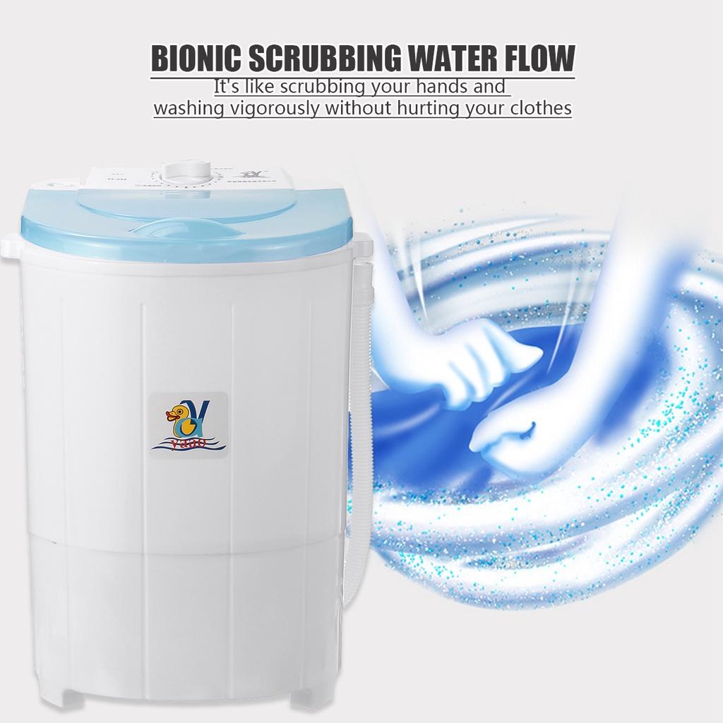 2kg Portable Clothing Laundry Washing Machine Single Barrel Mini Washing Machine Washer And Dehydration 250W