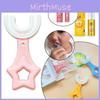 And Safe U-shaped Toothbrush For Kids Aged 2-12 With Food-grade Silicone**