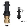 AEE4-Pressure Washer Adaptor 1/4Inch Quick Release Connect To Water Gun For Karcher K2-K7 Car Washing