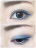 EPORASHE Silky Shadow (Aqua Blue  Pearlescent ) Additive-free eyeshadow, no tar-based dyes, less likely to cause pigmentation.